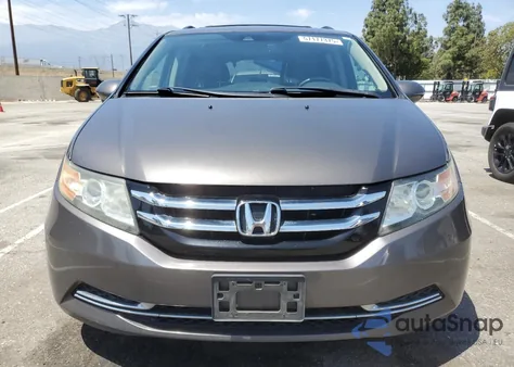 2014 Honda Odyssey Exl z USA, uszkodzony, nr VIN 5FNRL5H62EB021297